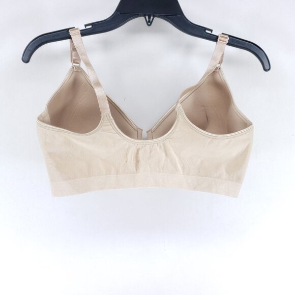 Bali Comfort Revolution Shaping Bra Size 38DD Nude Front Close Underwire - Picture 4 of 6